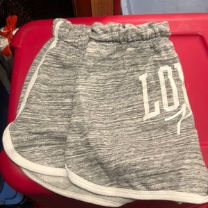 Victoria’s Secret pink sweat shorts